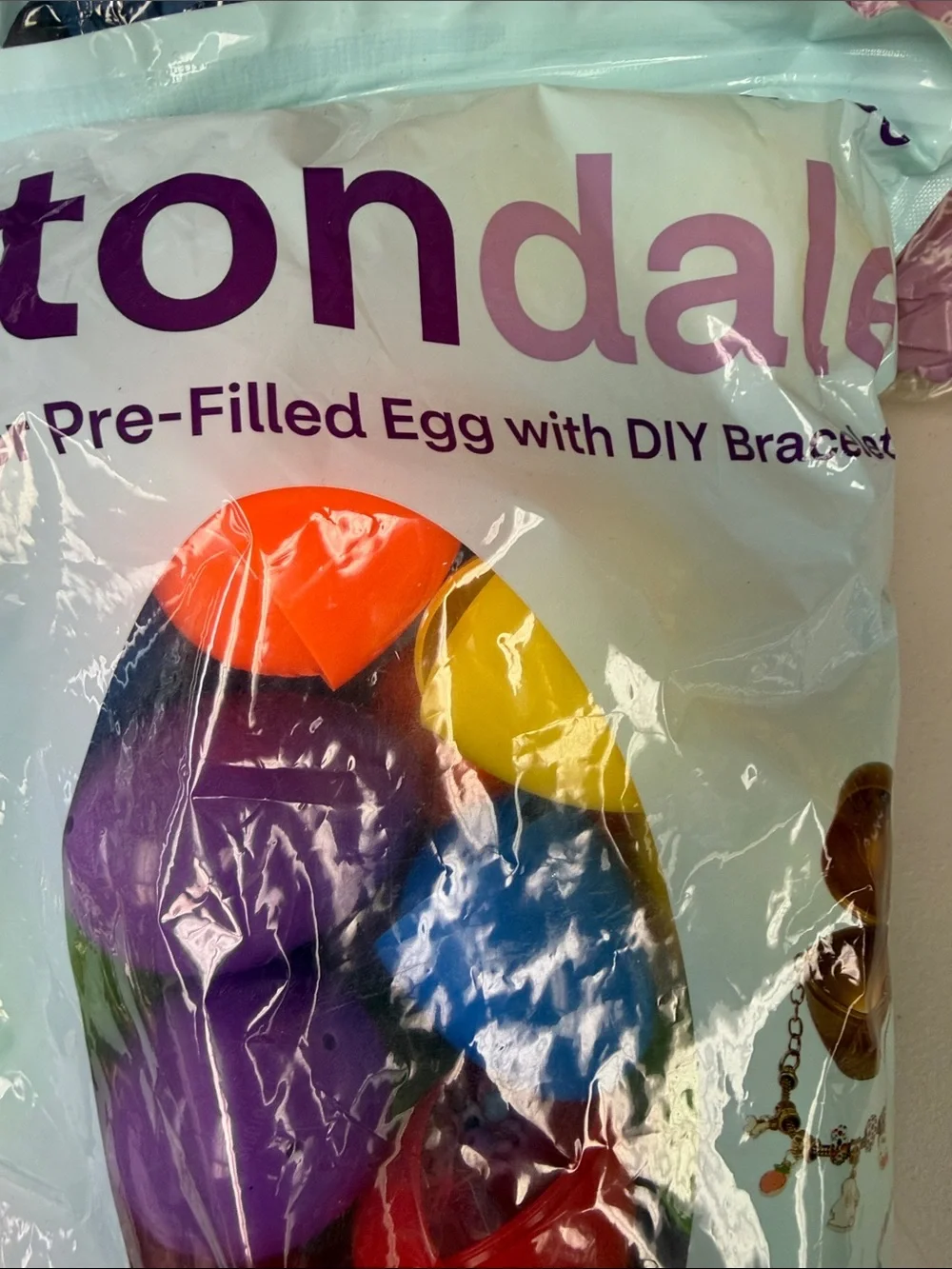 Cottondale Spring Multi-Color Plastic Easter Eggs - Party Pack diy bracelet new